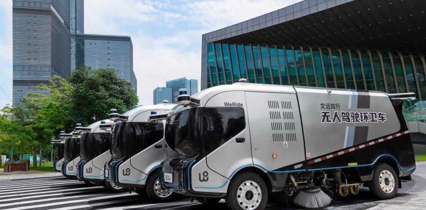 Driverless Robosweeper brings AV tech to street cleaning