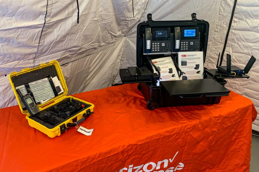 Verizon Frontline demos connectivity and emergency response to chemical spill drill