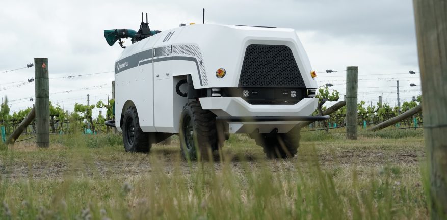 Electric agricultural robot combats labor shortages