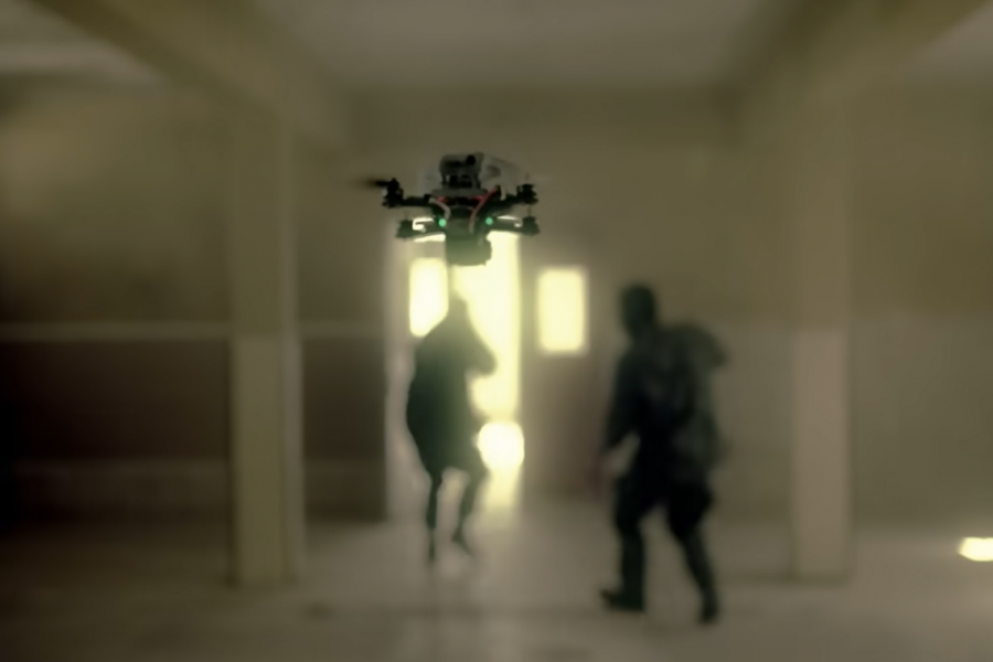Tiny AI kamikaze drone packs a punch