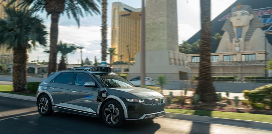 Uber launches robotaxi service with Motional in Vegas