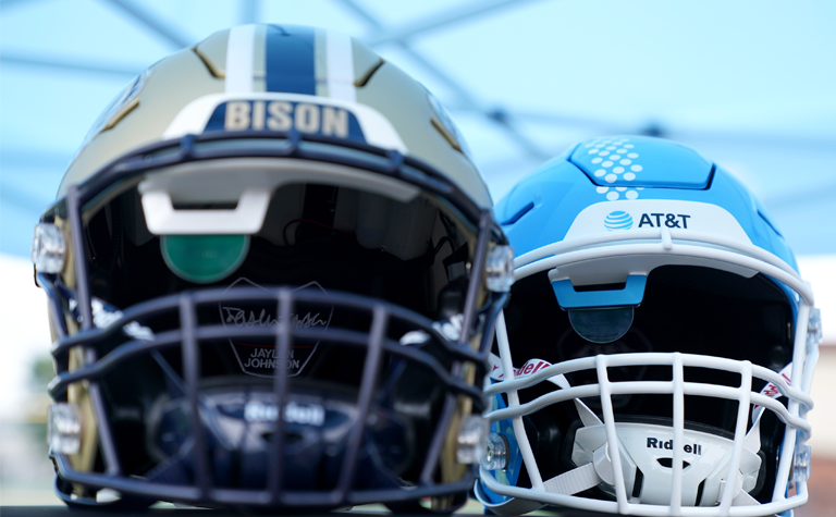 First 5G-connected football helmet unveiled at Gallaudet University