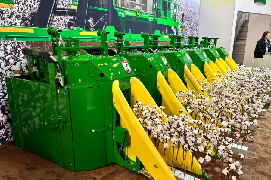 John Deere features automated cotton picking at CES 2024