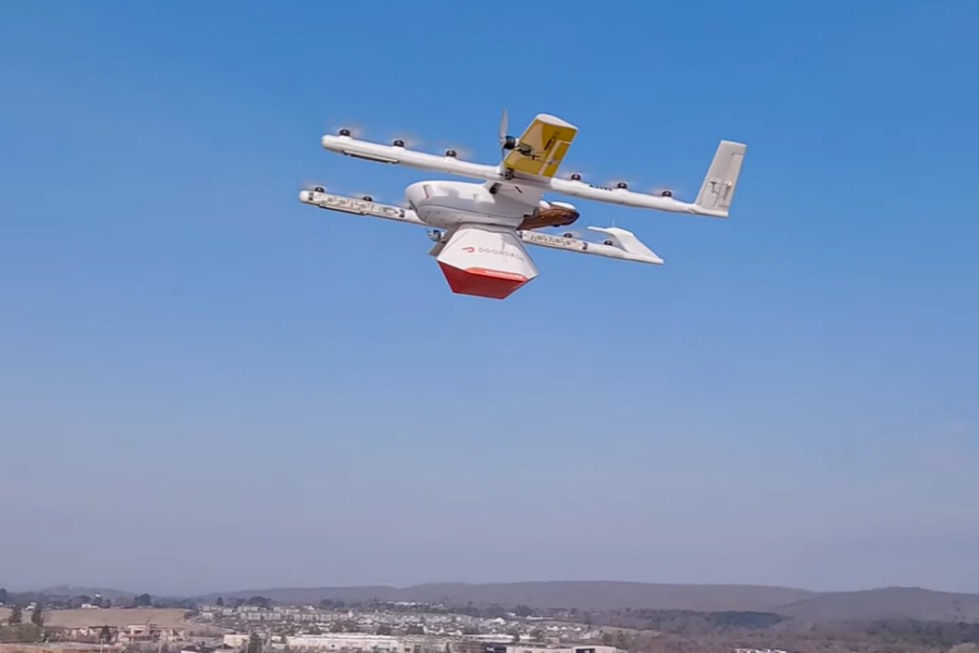 DoorDash starts drone deliveries from Wendy’s