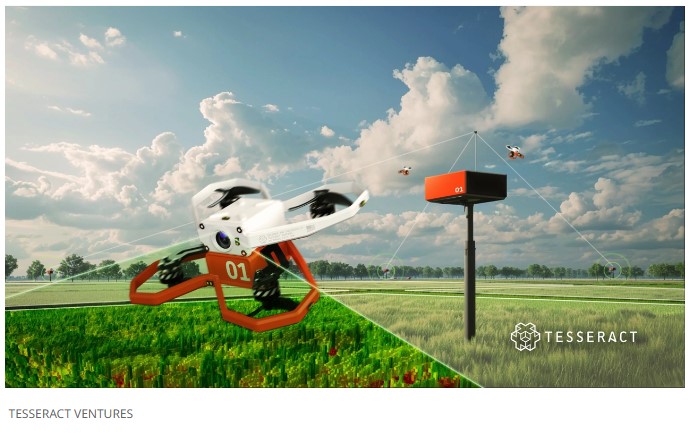 Agricultural drone unveiled by defense contractor Tesseract