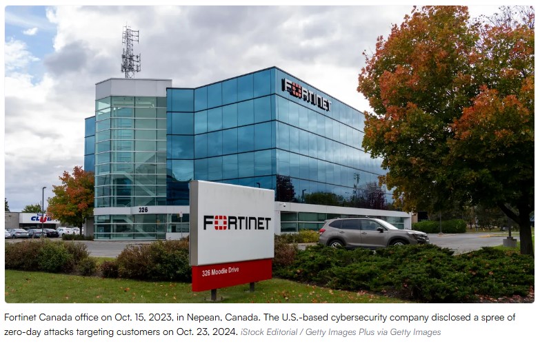 Fortinet zero-day attack spree hits at least 50 customers